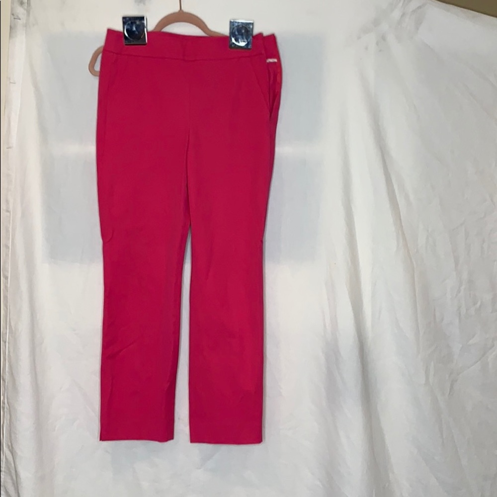 JCREW Pink ankle pants NWT